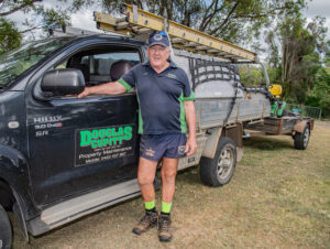 Working class man retires