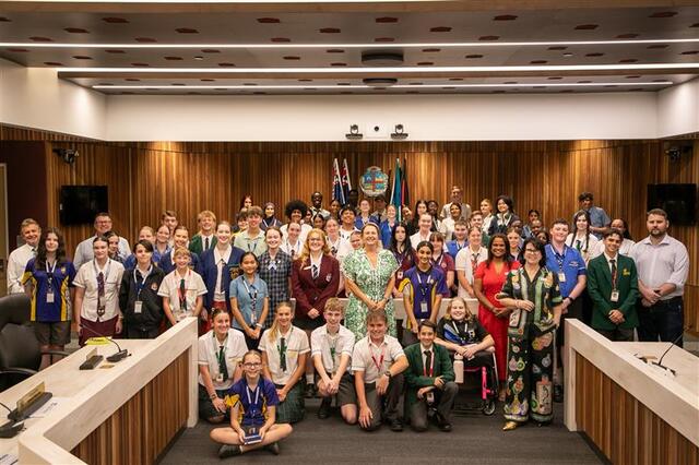 Ipswich youth sets record as council returns