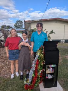 Community dignity boxes launch event