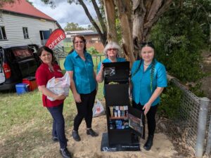 Community dignity box launches in Walloon